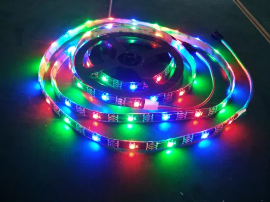 SMD 5050 60LEDs/M 유연한 방수 LED 스트립 조명을 조명하는 높은 루멘 테이프