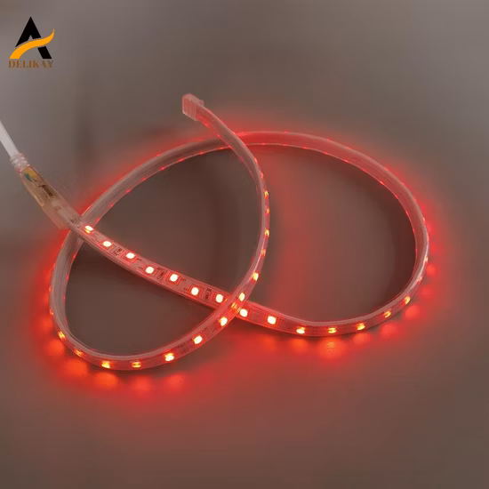천장 장식 LED 스트립 조명의 고전압 방수 5050RGB 60LED/M LED 테이프 조명